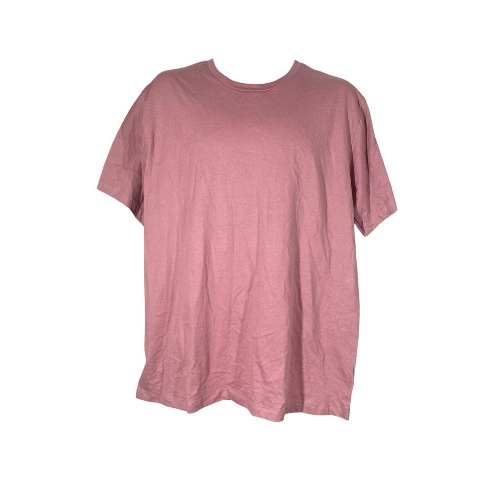 Alternative Mens Short Sleeve Crew Neck Tee in Pink Size‎ XL